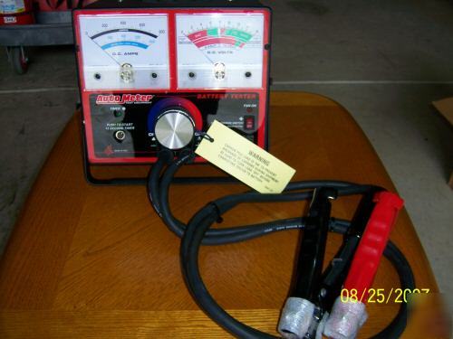 Auto meter sb 5 battery test equipment autometer