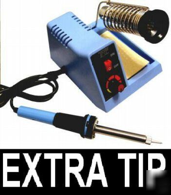 New soldering station, solder iron, 50W, + extra tip