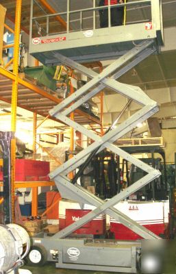 Mec scissor lift, model 2034