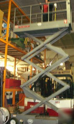 Mec scissor lift, model 2034