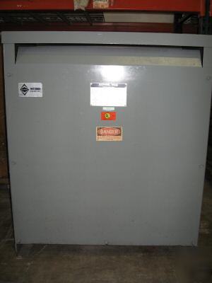 Square d sorgel 75 kva 480V-208Y/120V transformer used