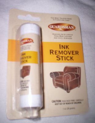 Ink lipstick remover stick guardian leather vinyl