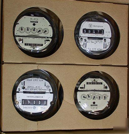 New 4 nearly kilowatthours meters watt hour meter ge wh