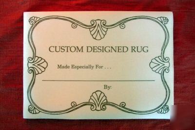 New carpet rug making equipment - iron on cloth labels