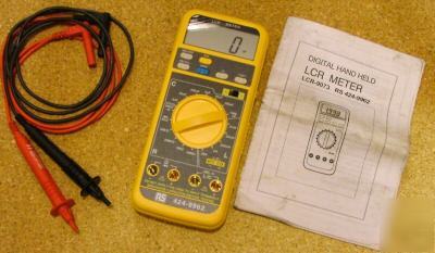 Digital inductance,capacitance and resistance meter