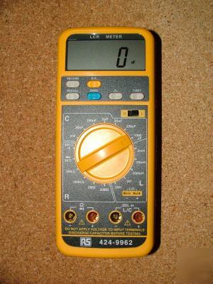 Digital inductance,capacitance and resistance meter