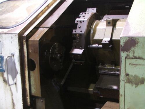 Okuma lb 15 cnc lathe OSP5020L control igf