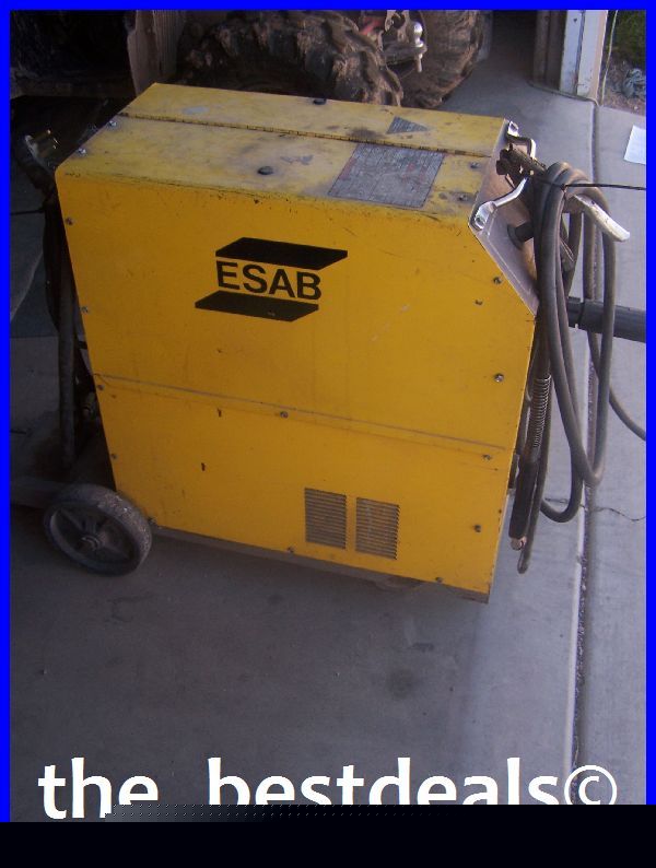 Esab mm-250 32851 commercial wire feed mig welder 220V