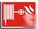 Fire hose fire sign - adh.vinyl-250X200MM(fi-038-ae)