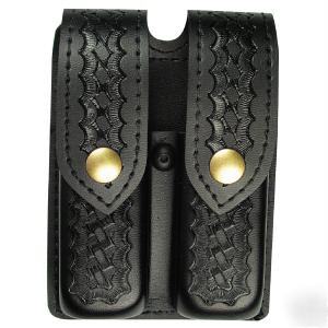 Safariland 77-83 double mag,b/w,brass,h&k USP9/40/45