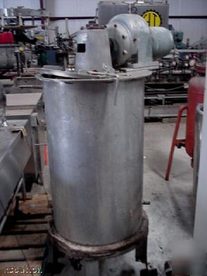 No - 75 gallon stainless steel mix tank