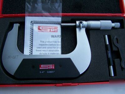 Spi 13-465-0 satin frame micrometer 3 - 4