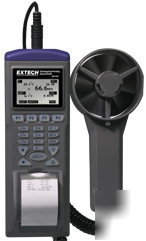 Extech 451181 datalogging/printing anemometer+psychrome