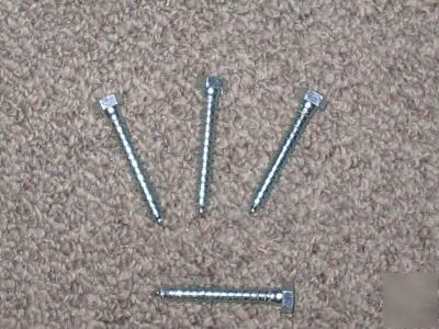 Hex hd. lag screws - 3/8 x 1 3/4 zinc 5 lb. box