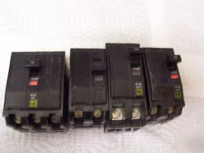 Square d circuit breaker lot used 