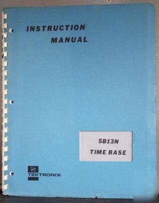 Tek tektronix 5B13N original service/operating manual