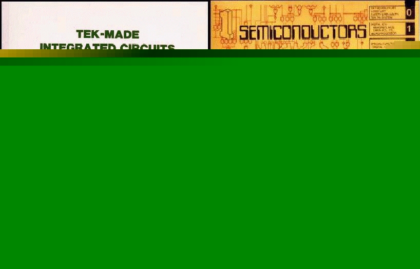 Tektronix made semiconductor and ic reference catalogs
