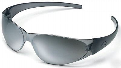 3 pr silver mirror crews checkmate CK217 safetyglasses