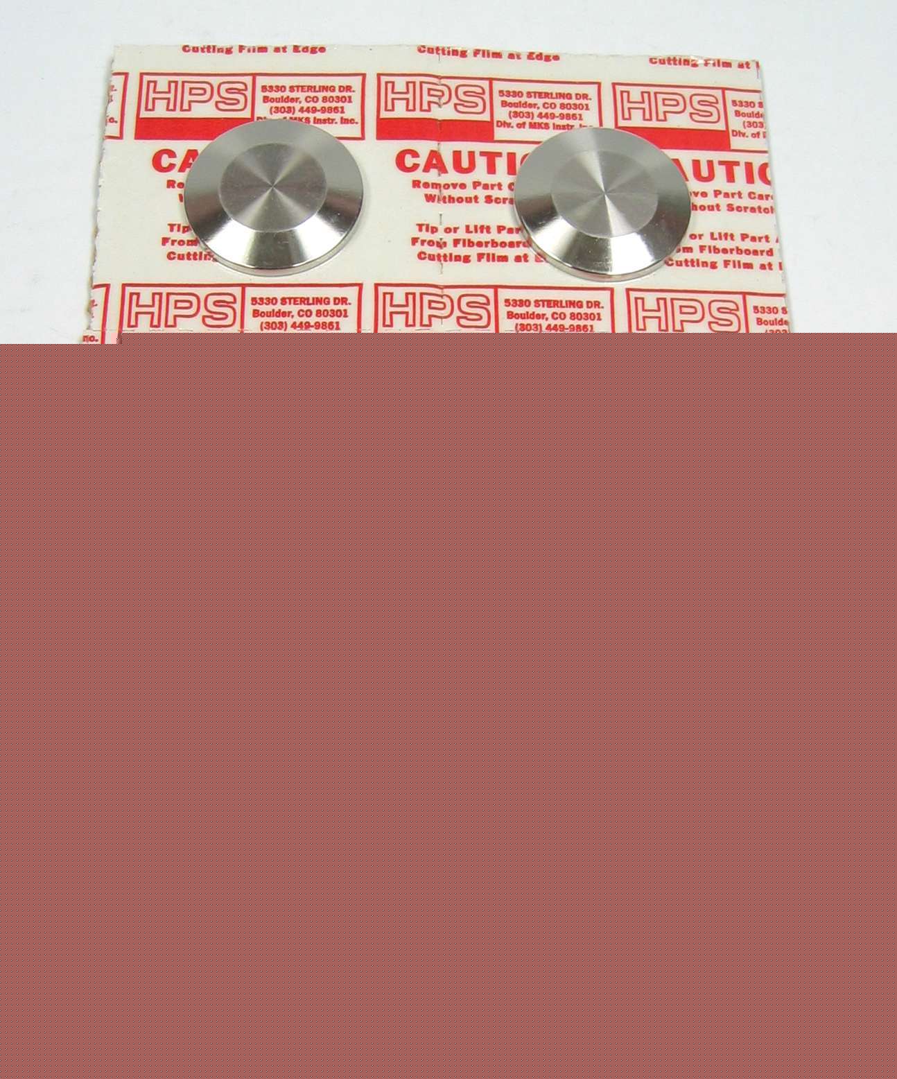 New mks hps kf-25 NW25 stainless blank vacuum flanges