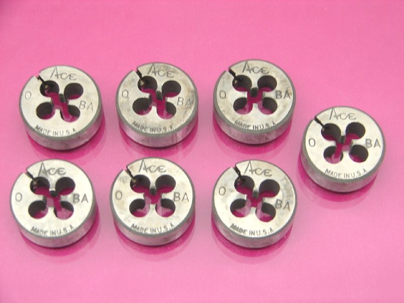 New 7 ace # 0 -- ba threading die (lot 1745)