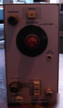 Tektronix 5A15N amplifier vertical plug-in modules