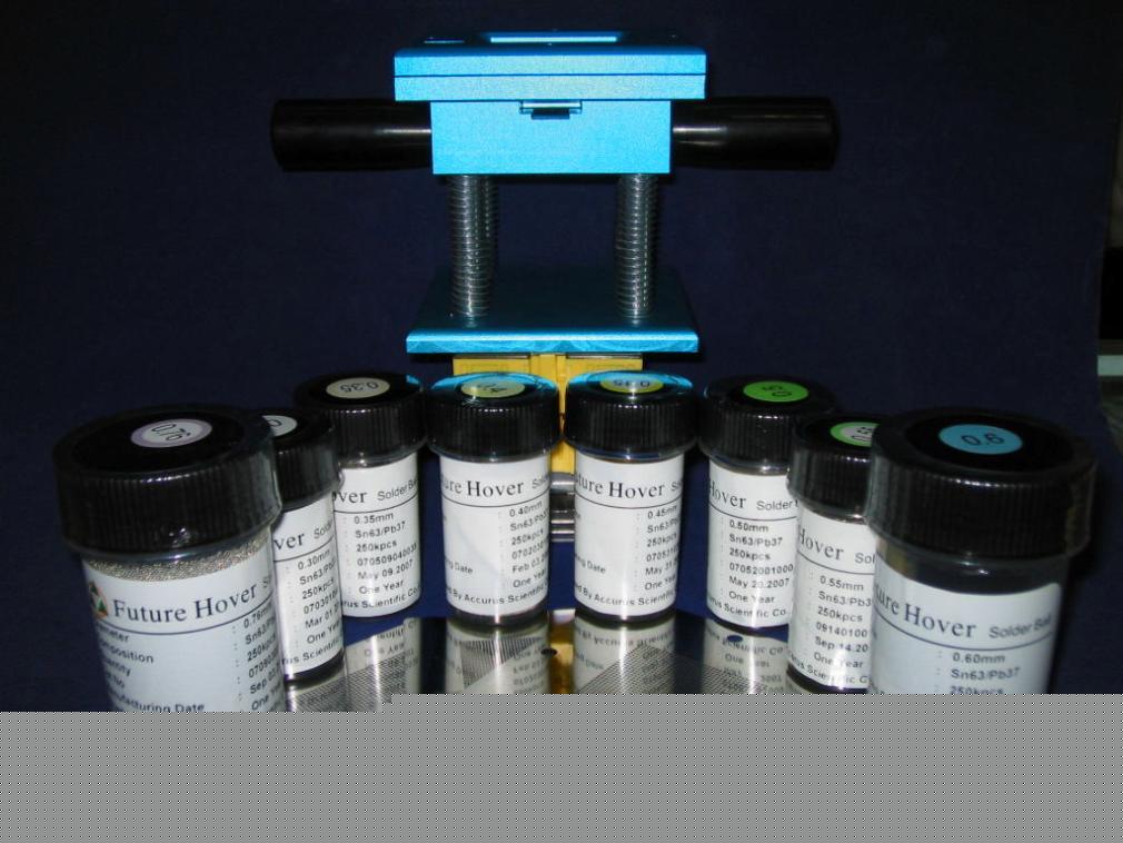Reballing bga 8SETS stencil & solder ball repair reball