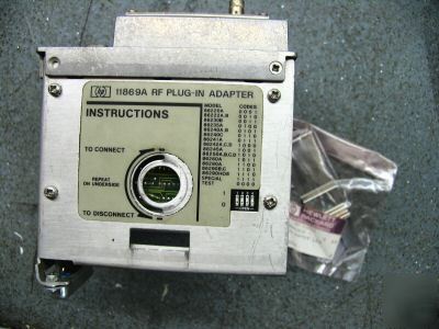 11869A adaptor for 8350A/b series mainframes 