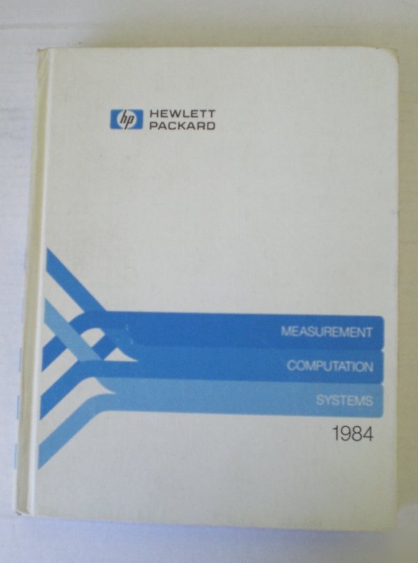 Hewlett packard measurement computation catalog Ã‚Â©1984