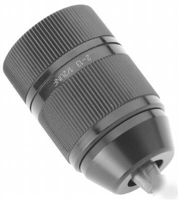 3/8X24 keyless drill chuck w/locking - metal 1/16-1/2