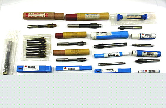 New 29 assorted counterbores #4 thru 29/32 usa besly