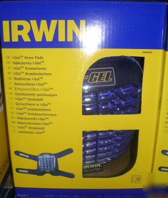 New irwin professional i-gel non marking knee pads