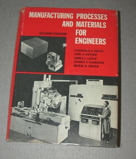 1969 manufacturing process materials engineers 860 pg