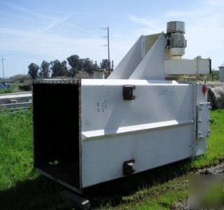 Dust collector, bin vent, 340 sf, 10 hp blower, pulse