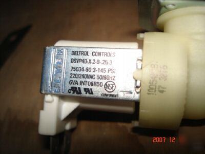 New 10 water inlet valves - deltrol controls DSVP40