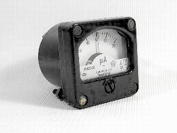  micro amp panel meter 20-0-20 microamp ussr