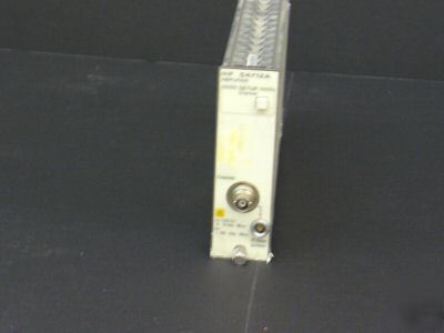 Agilent 54712A 1.1 ghz amplifier plug-in for 54720