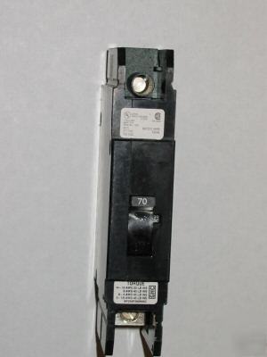 Cutler hammer GHC1070 circuit breaker 70 amp 1 pole