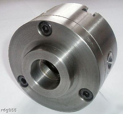 Hbm 100MM 3 jaw chuck threaded for myford lathe