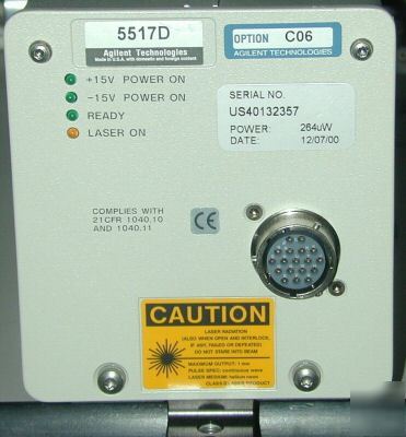 Hp agilent 5517D laser head C06