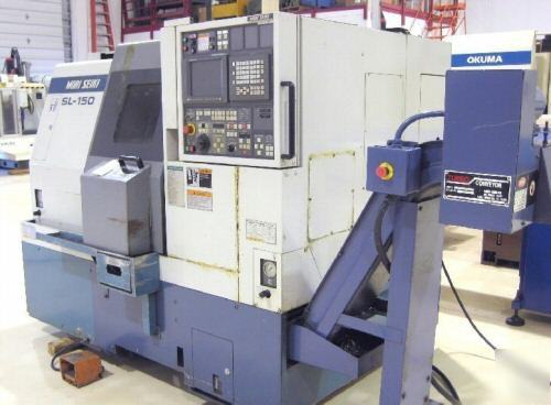 Mori seiki sl-150 smc cnc turning center lathe bar feed