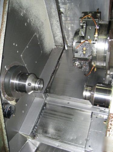 Mori seiki sl-150 smc cnc turning center lathe bar feed