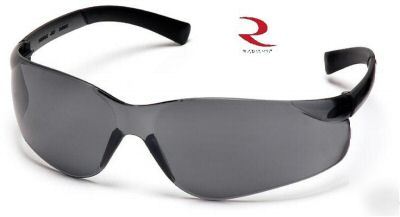 Radians rad-atac smoke lens wrap around safety glasses