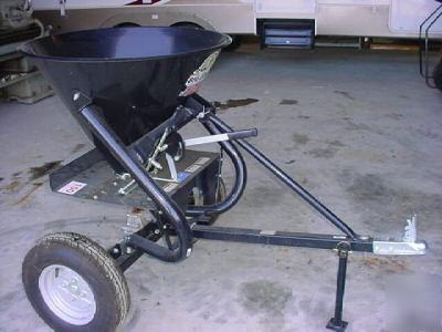 Tuff line atv spreader,fertlizer,seed,deer plot,planter