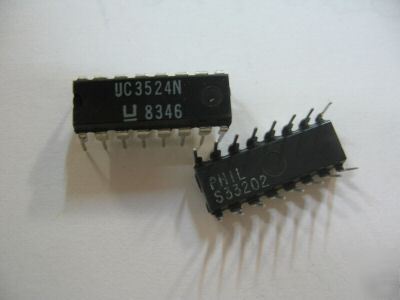 50PCS p/n UC3524N ; ic adv reg puls width mod 16-dip