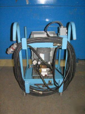 Marathon electric hydraulic power pack 3 phase 1HP