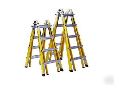 Wing 17' fiberglass little giant ladder free shipping 