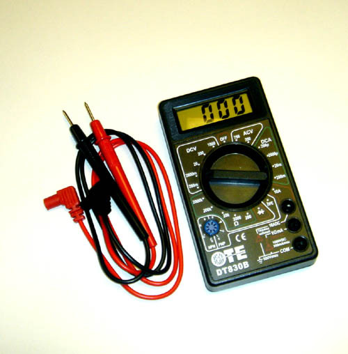 3 Â½ digit lcd multimeter