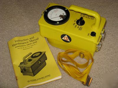 Victoreen cd v-717 geiger counter radiological meter #1