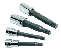 4PC metric triple square bit socket set -s k tools