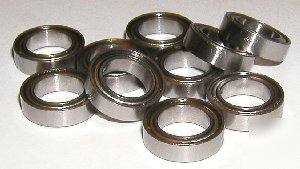 10 miniature bearing S695 5MM x 13MM x 4 stainless zz